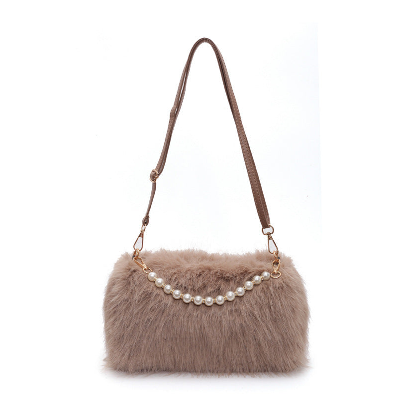 Fashion Shoulder Bags Pearl Chain