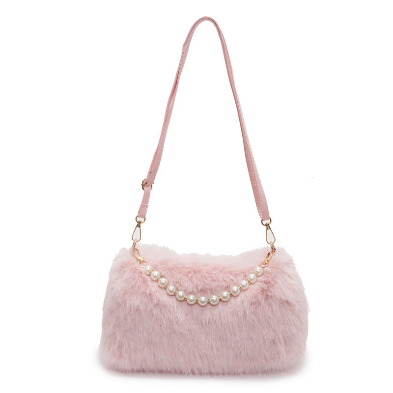 Fashion Shoulder Bags Pearl Chain