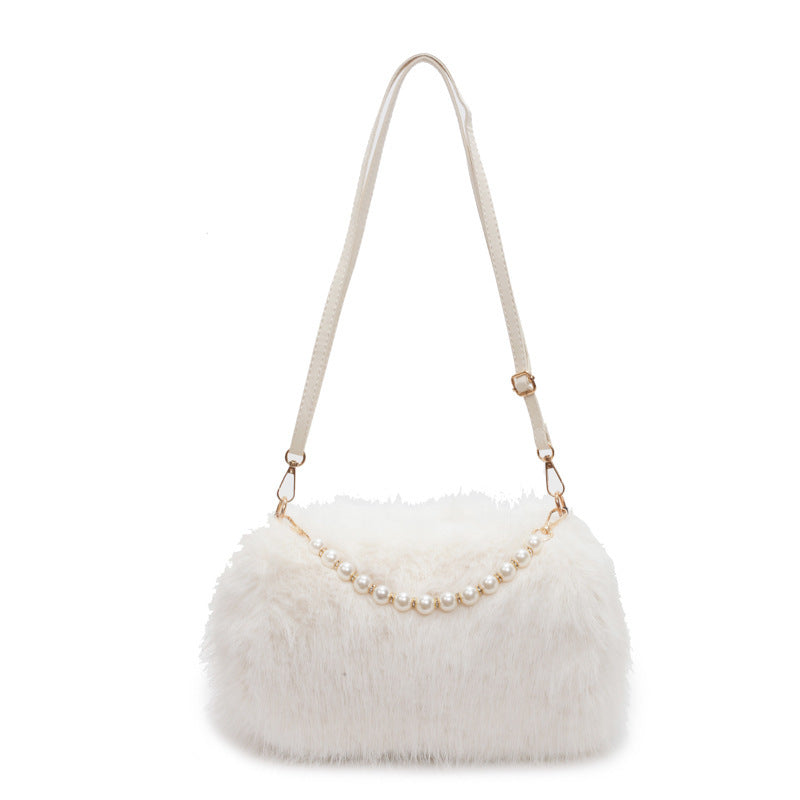 Fashion Shoulder Bags Pearl Chain