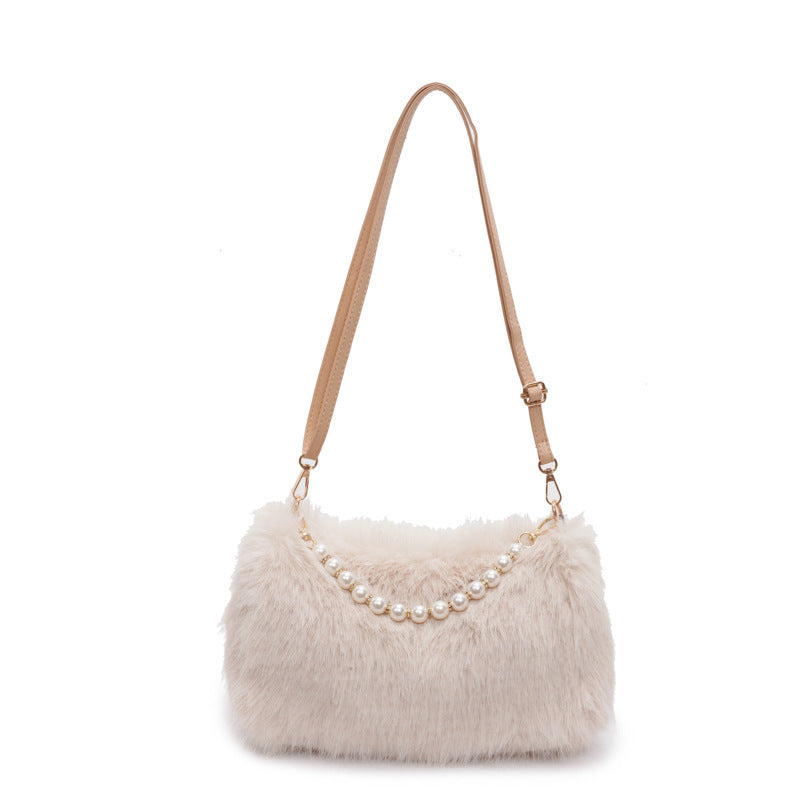 Fashion Shoulder Bags Pearl Chain